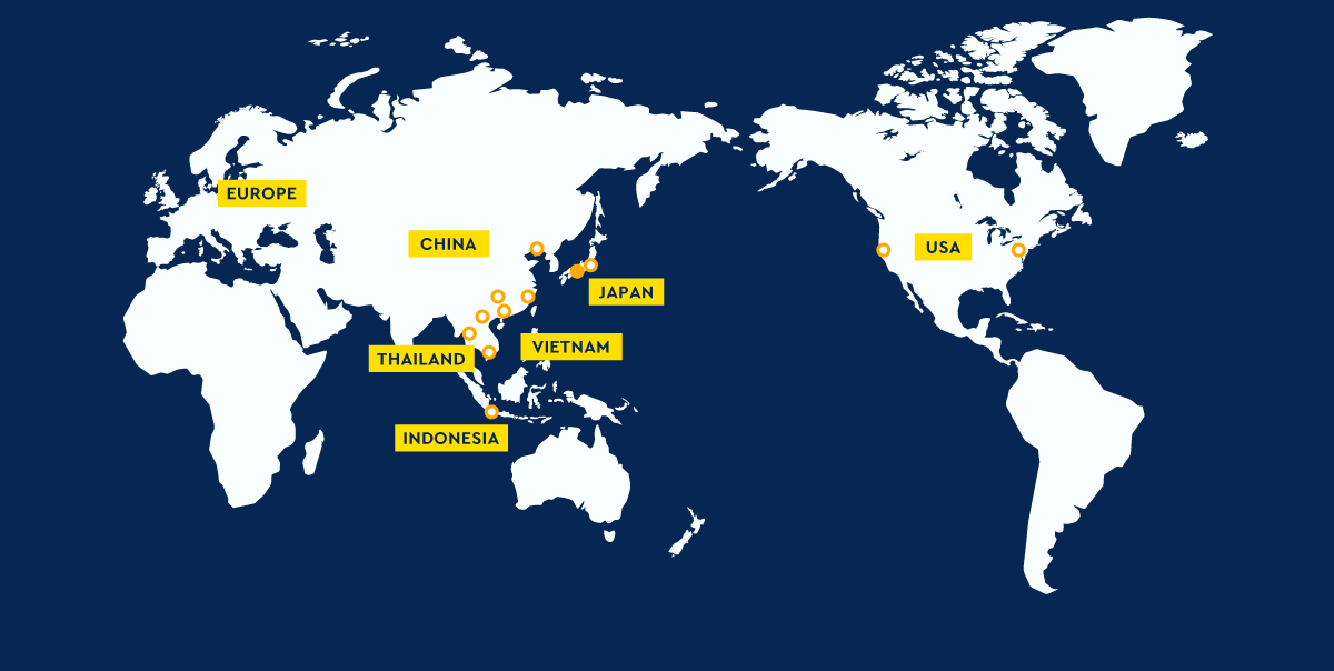 OUR GLOBAL NETWORK